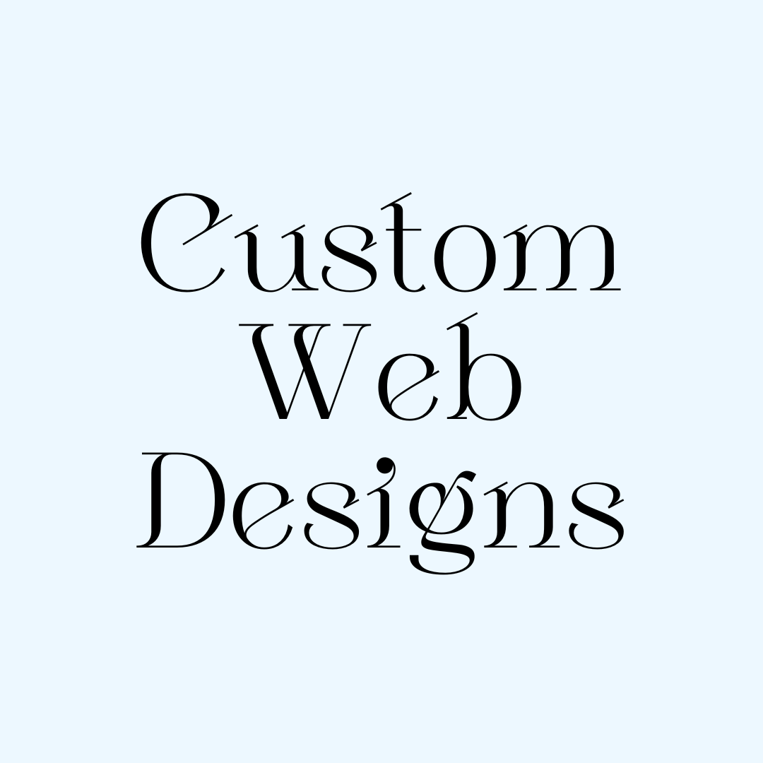 Custom web designs Custom web designs