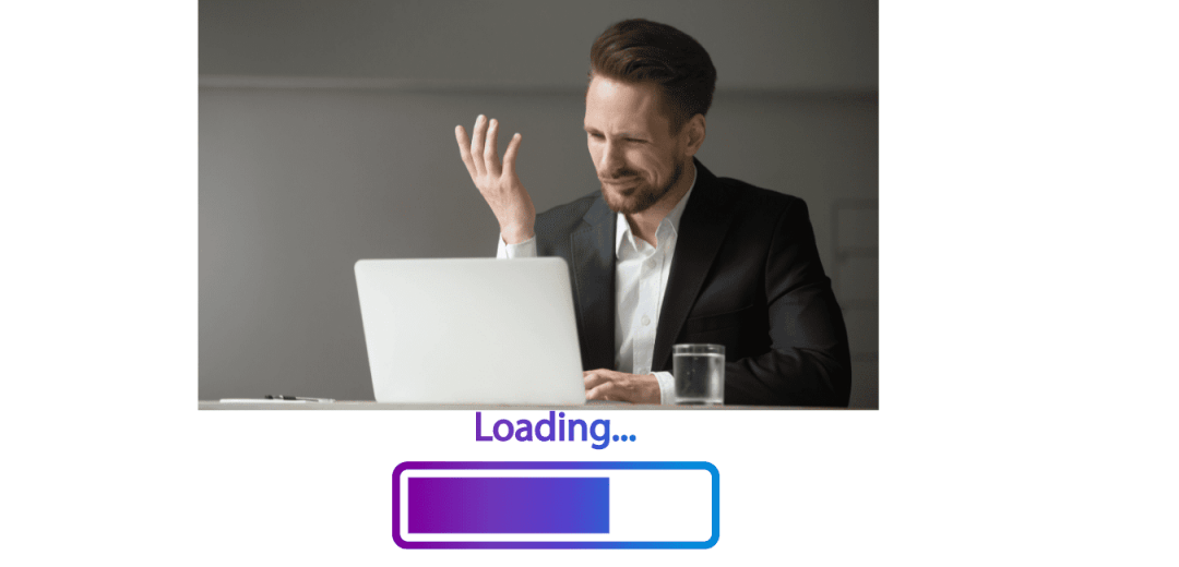 loading time- web design and development services