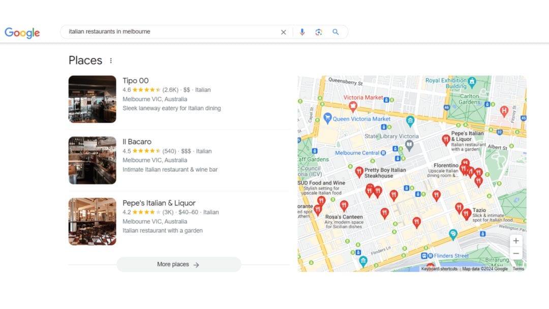 How To Add A Business To Google - Google 3 Pack Google Map 1080x608 